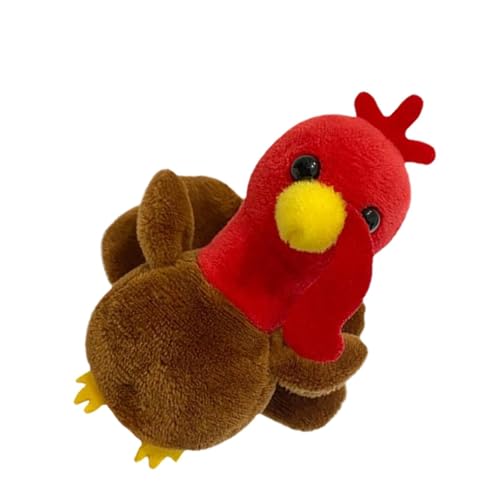 ファーム七面鳥の指人形動物少年少女のためのロールプレイ活動おもちゃ就寝時のストーリー小道具感謝祭のギフト子供の人形劇のおもちゃ