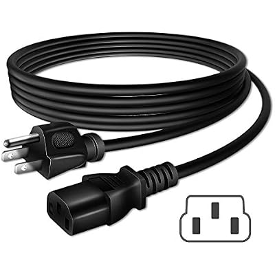 AC Power Cable Compatible with Denon DJ SC6000 Prime DJ Media Player with 10.1 Touchscreen