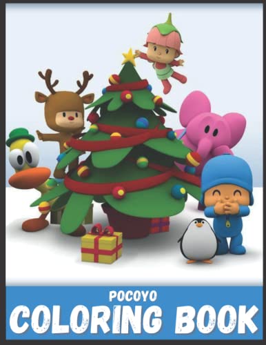 Pocoyo Coloring Book: Perfect Coloring Book For Adults and Kids With Incredible Illustrations Of Pocoyo For Coloring And Having Fun.