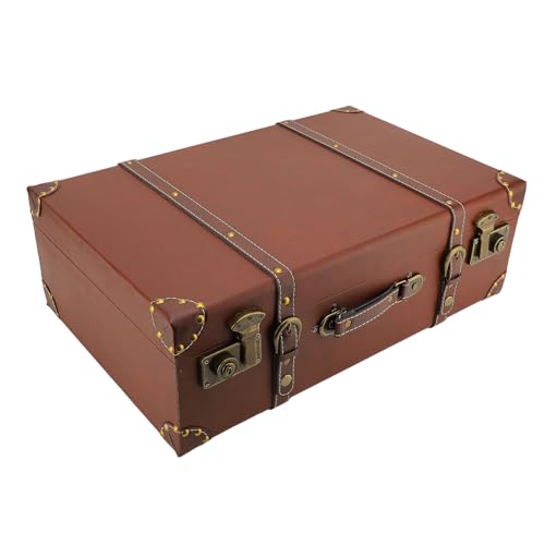 Tonysa Valise Rétro pour Homme Femme, Boîte de...
