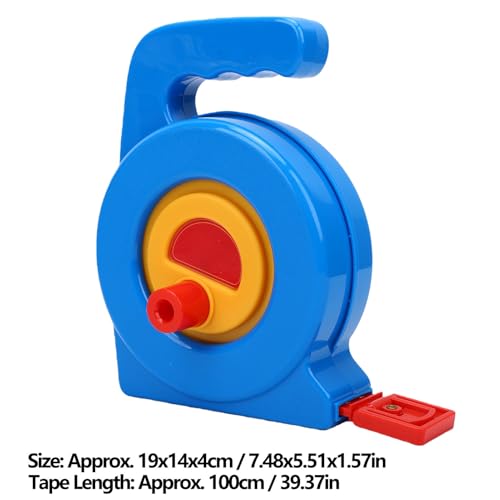 Cinta métrica para niños 100 cm retráctil con mango ergonómico miniatura 2
