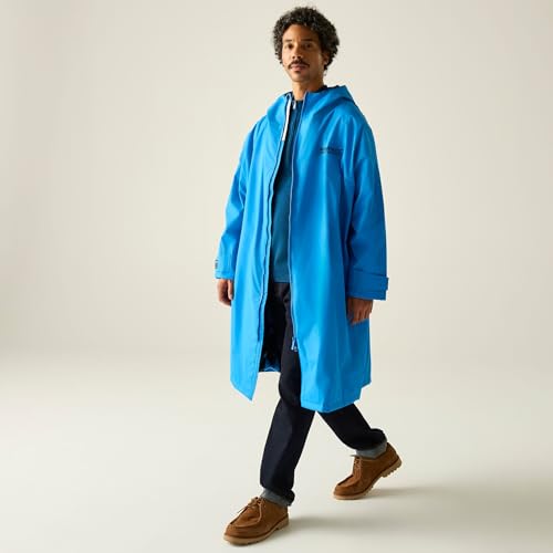 Bata cambiadora impermeable unisex Regatta poncho con forro polar térmico 3