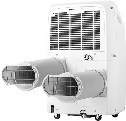 Hisense AP55023HR1GD Smart 8,000 BTU Dual Hose Portable Air Conditioner with Heat Pump (Renewed)