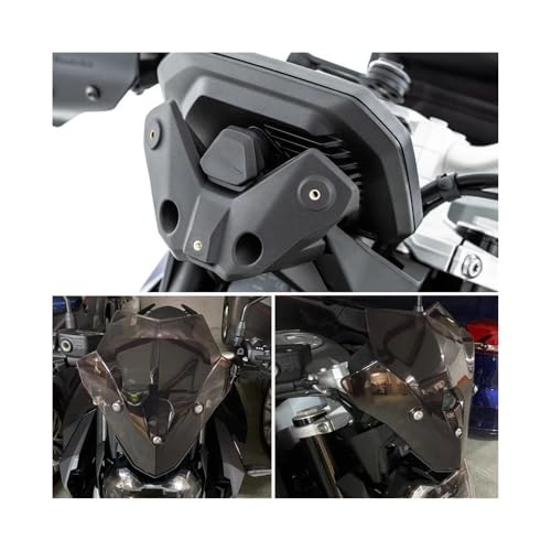 Pare-Brise de Moto pour F900R 2020 Déflecteur de Vent Noir
