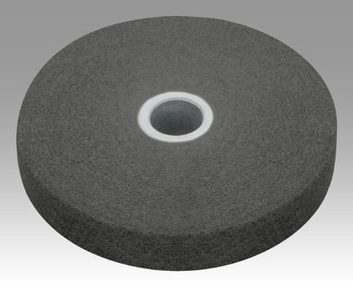 3M Scotch-Brite XL-UW Unitized Silicon Carbide Soft Deburring Wheel - Fine Grade - Arbor Attachment - 8 in Diameter - 1 1/4 in Center Hole - 1 in Thickness - 15819 [PRICE is per CASE]