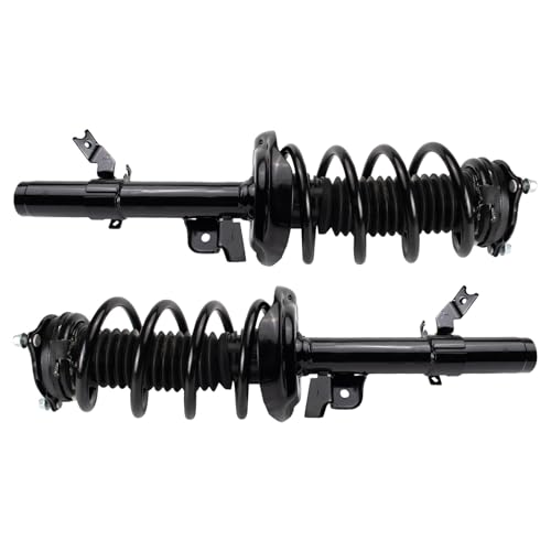 Image of TRQ Front Strut & Spring Assembly Set | For 16-22 Honda Pilot Driver & Passenger Side Pair