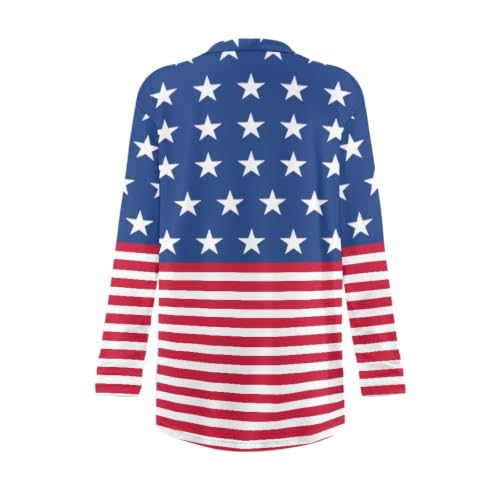 Image of Womens Open Fron Cardigan Sweaters Long Sleeve Tops Daily Coats