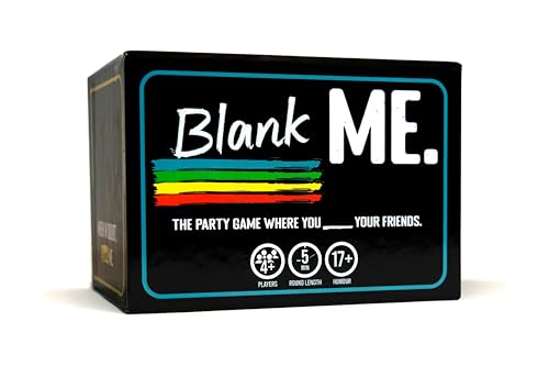 Blank Me - A Hilarious Party Game of Performance and Fill-in-The-Blank Monologues | The Party Game Where You Blank Your Friends | 17+ Adult Humor