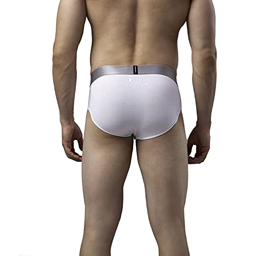 Image of Underjeans Men Cotton Blend Brief - Pack of 2