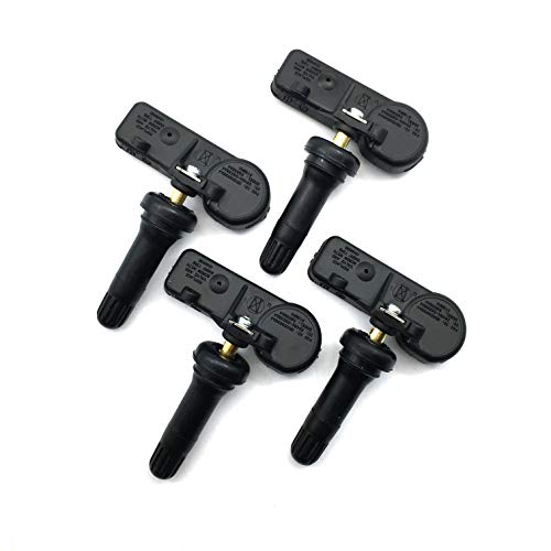 LUOWAN Tire Pressure Monitoring System (TPMS) Sensor DE8T-1A180-AA 9L3Z-1A189-A TPMS12 Set of Four(4) 315MHz Fit for Ford Lincoln Mercury