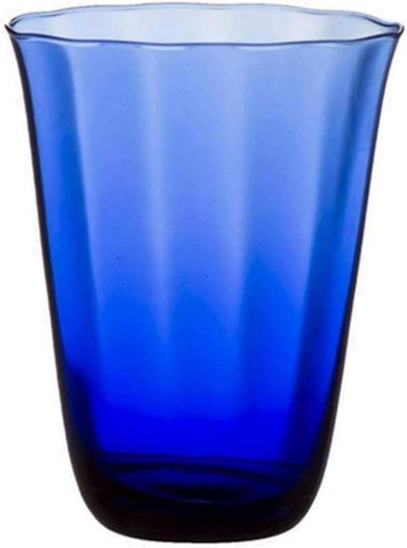 Tasses à thé sans pied stables et verres à vin bleus anti-renversement pour le bar