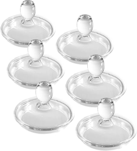 Glencairn Whisky Glass Tasting Cap, Set of 6 - Nosing Lid for Glencairn Glass for Nosing Whisky, Liquer & Spirits