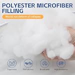 Nctoberows Bed Pillows for Sleeping Standard Size Set of 4, Luxury Hotel Quality Cooling Pillows, Super Soft Down Alternative Fill for Side Back and Stomach Sleepers - Image 3