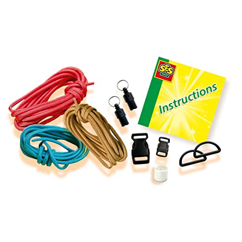 SES Creative 14784 Paracord Haustier Halsbänder, Diverse Farben
