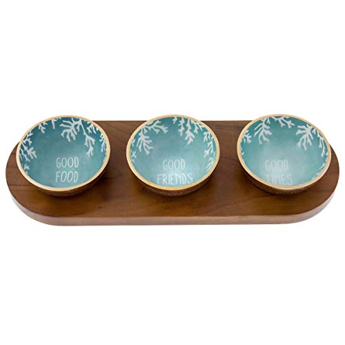 Karma Gifts KA2056 Dipping Bowl, 3.75"D x 1.875"D, CORAL