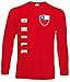 Produktbild aprom Chile Langarm T-Shirt Trikot LS-Spa Rot Longsleeve (M)