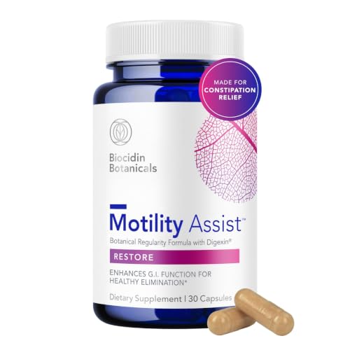 Biocidin Motility Assist Gut Health Supplement, 30 Count