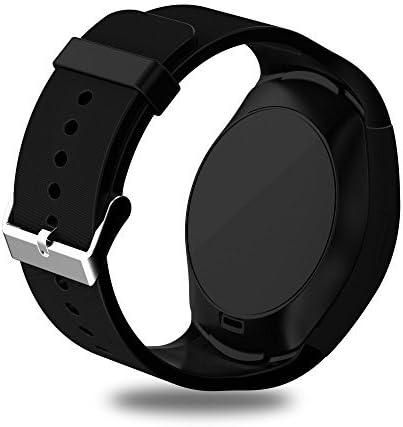 SEPVER Smart Watch SN05 Round Bluetooth Smartwatch with SIM Card Slot Compatible with Samsung LG Sony HTC Huawei Google Xiaomi Android Smart Phones for Women Men Kids Boys Girls (Black)