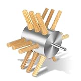 HAWK BROTHER Light Duty Chicken Plucker Drill Attachment 18 Fingers Poultry Chicken Feather Plucker Machine 3/8