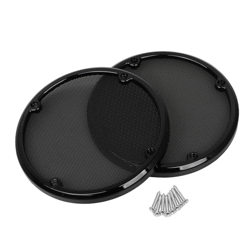Image of Motorcycle Rear Speaker Grill Mesh Cover for Harley Electra Glide FLHTCU FLHTK Road Glide Ultra FLTRU Tri Glide Ultra FLHTCUTG 2014-2023