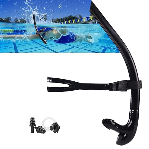 Swim Snorkel For Lap SwimmingNo Loud Gurgling Noise No