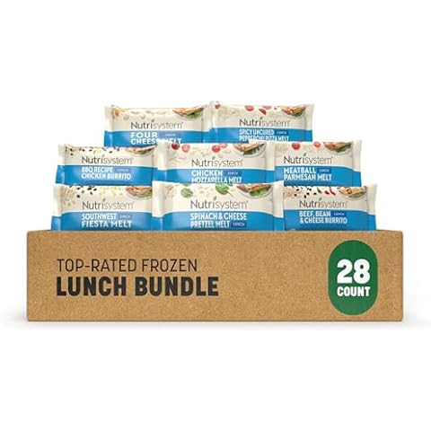Nutrisystem FROZEN Lunch Bundle - Lunch Entrees to Support Healthy Weight Loss - 28 Count Cover