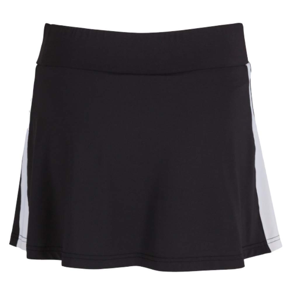 Joma Women’s Sports Skirt, XS–XL, with Built-in Shorts and Ball Pocket, for Padel, Badminton and Racket Sports, Torneo Black White