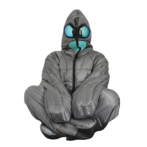 Alien Walkable Sleeping Suit - Bolsa de dormir corporal completa para adultos, para viaje, senderismo y camping miniatura 2