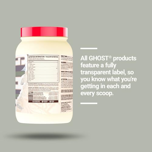 GHOST Vegan Protein Powder - Plant-Based Pea & Organic Pumpkin Protein - Post Workout & Nutrition Shakes, Smoothies, & Baking - Soy & Gluten-Free - Image 6