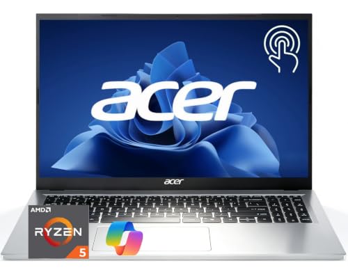 Image of Acer Aspire 3 2026 Touchscreen Laptop | AMD Ryzen 5 7520U CPU(beat Intel i7-1165G7) | 15.6 inch FHD Display | 16GB DDR5 RAM | 512GB SSD | Wi-Fi 6 | Windows 11 | Business, Study & Productivity