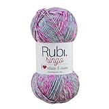 80% acrílico 10% viscosa 10% poliéster peso/longitud:100 g., 272 m. nº 2,72 agujas:tricotar 3-3,5, crochet 3 labor:10 x 10 cm = 23 puntos x 33 vueltas tratamiento:lavado a máquina, máx 30°c tratado suave/ no planchar