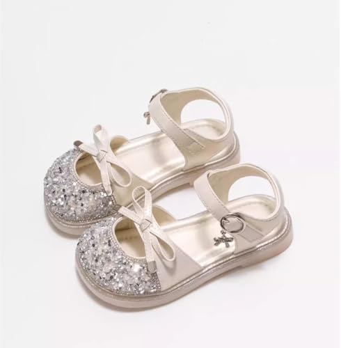 Toddler Girls Dress Sandals Glitter Princess Flower Girl Shoes Wedding Party Bridesmaids Mary Jane Flats2