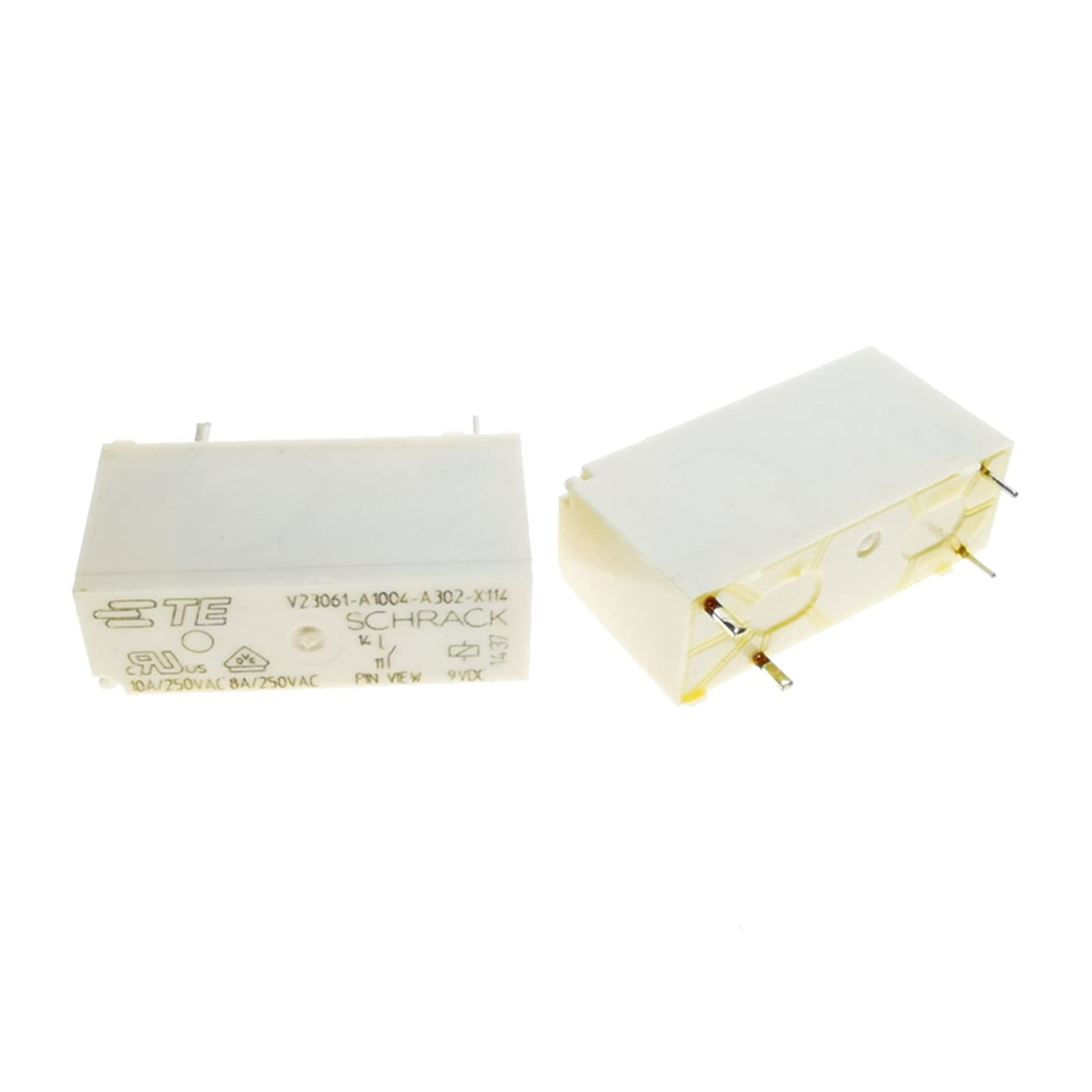 Relais V23061 A1004 A302 X114 9VDC lot de 10 pièces pour circuit imprimé