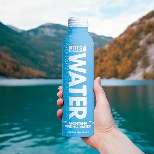 Just Water Premium Pure Still Spring Water In An Infinitely Recyclable Aluminum Bottle- Naturally Alkaline, High 8.0 Ph thumb #3