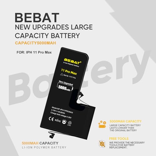Bebat MF-IPH11PM Replacement For Iphone 11 Pro Max Battery thumb #2