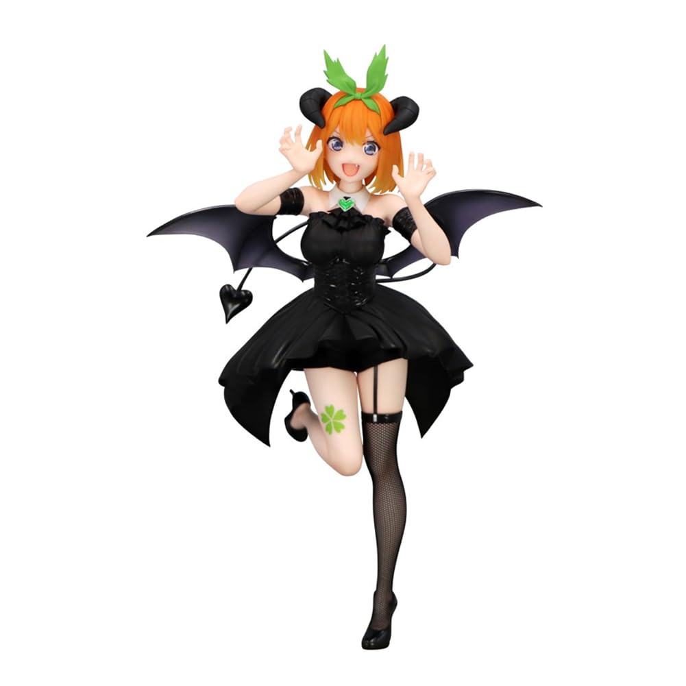 Nakano Yotsuba Figure 25CM Devil Style Anime Girl Collectible Statue
