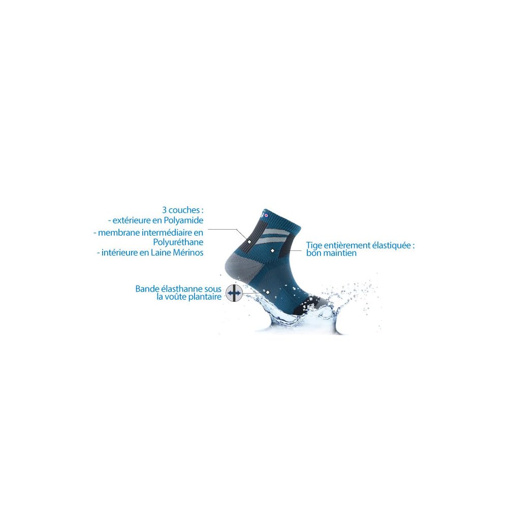 Thyo - Chaussettes courtes Waterproof Concept®