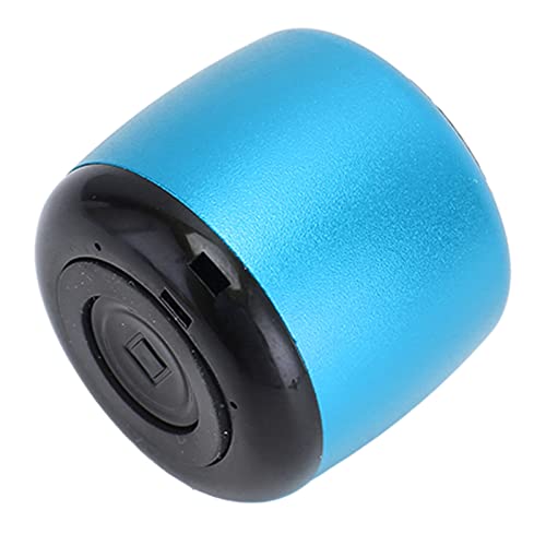Image of Sanpyl Mini Bluetooth Speaker, Portable Speakers with HD Sound Heavy Subwoofer, USB Rechargeable Small Tiny Speaker for Outdoor Indoor (Blue)