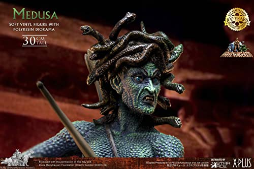 Starace Toys Medusa Soft Vista Statue, Total Height: Approx. 12.6 Inches (320 Mm), Non-Scale, Pvc, Painted, Finished Product Figure #TOP2
