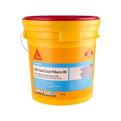 See full amazon price history chart for SIKA - Roof repair - Sikalastic 520 Cool Coat Fibers IN - Micro fibre reinforced acrylic roof waterproofing and heat reflective coating - Reay to use - Cold applied - White - 10kg SIKA - Roof repair - Sikalastic 520 Cool Coat Fibers IN - Micro fibre reinforced acrylic roof waterproofing and heat reflective coating - Reay to use - Cold applied - White - 10kg (B0D79FDDTJ) Amazon Price History, Amazon Price Tracker