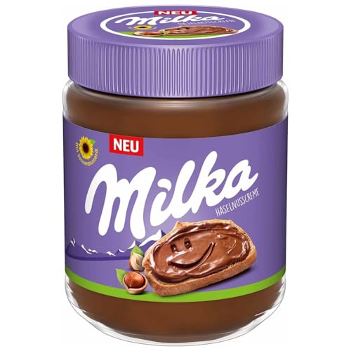 MILKA HAZELNUT CREME 350 GR POTE DE VIDRO - IMPORTADO