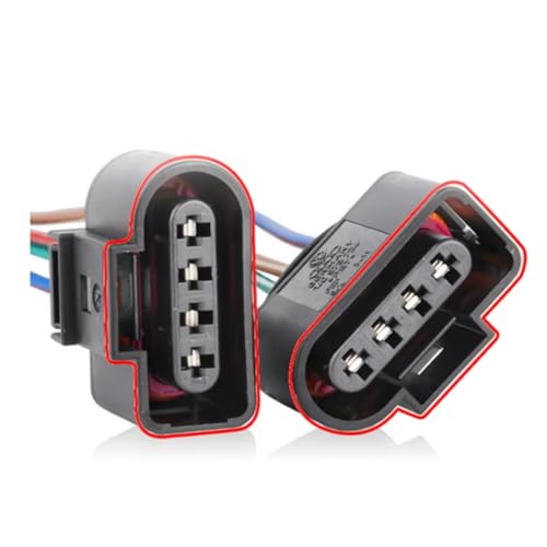 Conector de bobina de encendido impermeable 1J0973724 con conexión estable para VW 4