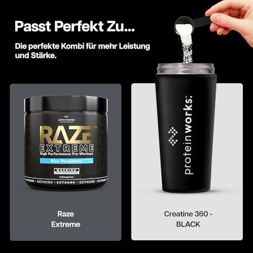 Protein Works | Creatine 360 – Black, Geschmacksneutral, 333 Portionen, 1kg – Ansicht 7