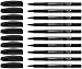 Schneider Topliner 967 Fineliner 0.4mm, Box of 10, Black (9671)