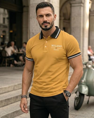 Image of Lymio Polo T-Shirt | Polo T Shirt for Men | Casual T-Shirt for Men (SSM-P5-P8)