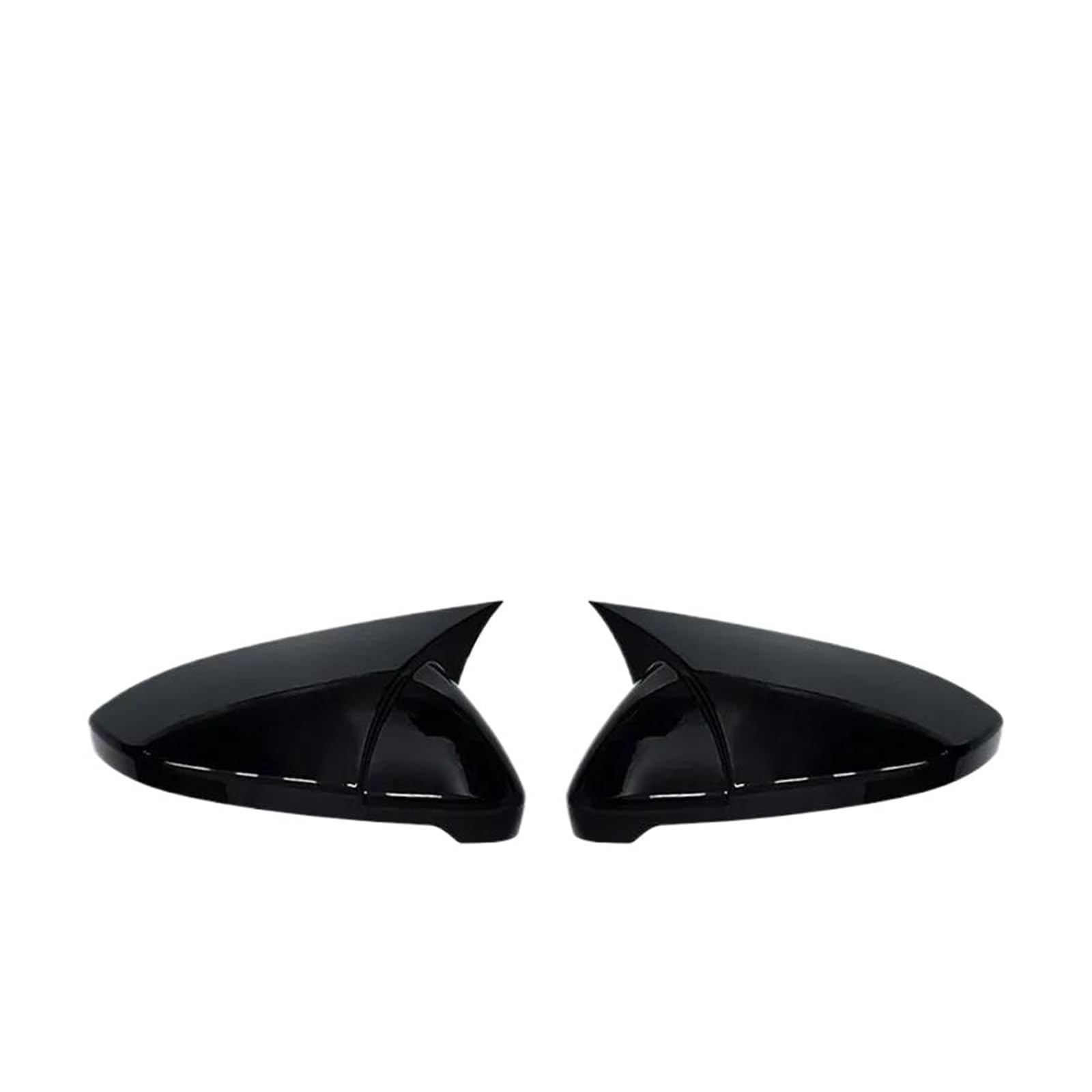 Calotte Per Specchietti Retrovisori Laterali Per VW Per Golf MK6 MK7 7.5 GTI R GTD Base 2009-2020, Colore Nero Lucido, Confezione 2 Pezzi(MK7 MK7.5 Gloss)