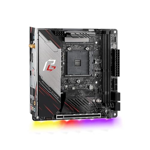 Pc Motherboard Fit for ASRock X570 Phantom Gaming-ITX/TB3 Mini-ITX AM4 Thunderbolt 3 PCIe 4.0 WiFi 6 RGB 10+2 Phase Power Motherboard