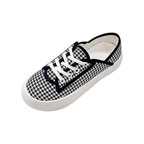 Woaikeyu Plataforma Zapatillas de deporte para mujer, informal, planas, cómodas, de moda, de moda, gris, 41 EU