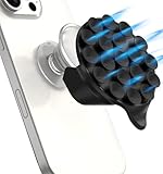 MagSuction Pop Suction Cup Phone Mount for Pop Socket, Universal Phone Holder Stand, Compatible with PopSockets, Perfect for TikTok Videos and Selfies [Pop Socket not Included] - Black