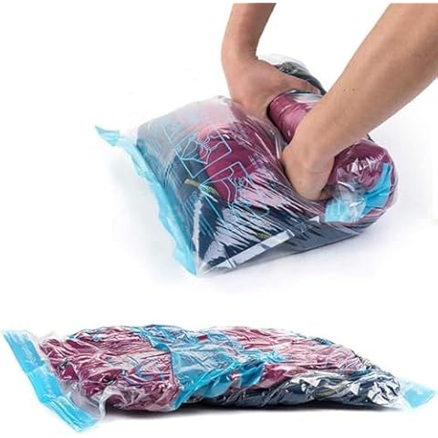Merisiga 12 Pack Travel Space Saver Compression Bags Cover